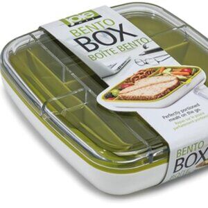 Joie Bento Box, Lunch Storage, Easy Meal on the Go - Green